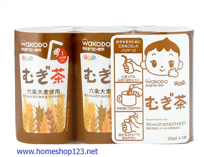 Trà lúa mạch cho trẻ em Nhật Bản WAKODO