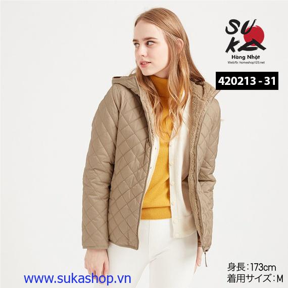 Áo lông cừu trần trám Uniqlo Nhật Bản 420213-31