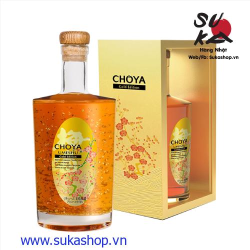 Rượu mơ Choya Vảy Vàng - Choya Gold Edition