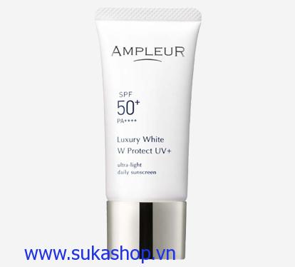 Kem chống nắng dưỡng trắng Luxury White W Protect UV+