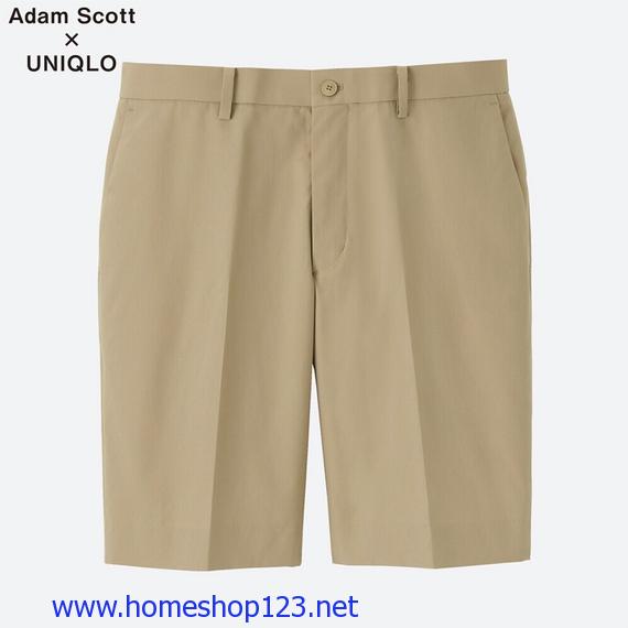 Quần Shorts Vải Gió Adam Scott UNIQLO 32 BEIGE