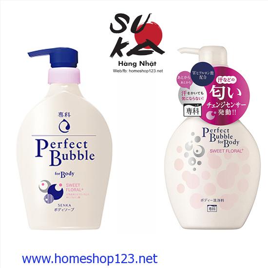 Sữa tắm Shiseido Perfect Bubble For Body Floral+
