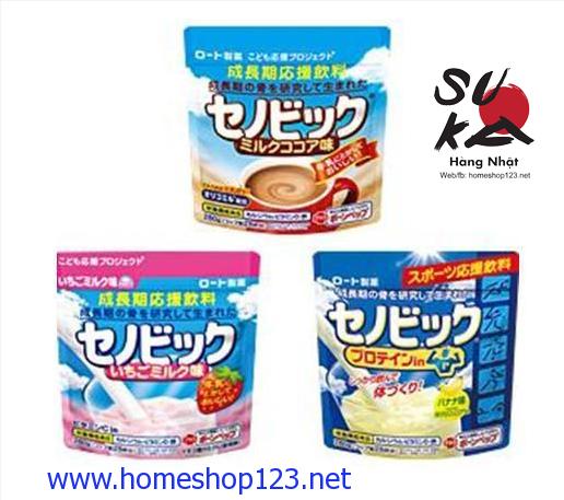 Bột Sữa Canxi Hỗ Trợ Tăng Chiều Cao Senobikku Nhật Bản 