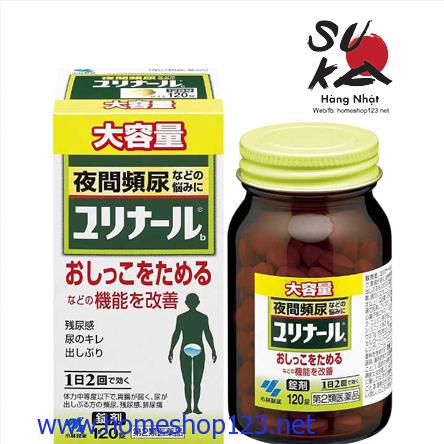 Thuốc trị tiểu đêm tốt nhất Nhật Bản - Yurinal B - 120 viên