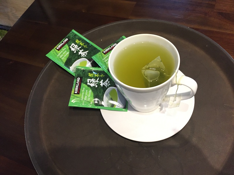 trà xanh green tea kirkland nhật bản