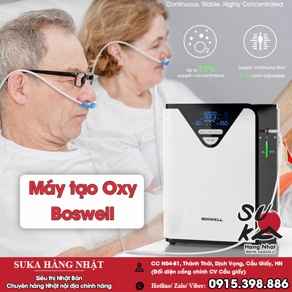 máy tạo oxy boswell