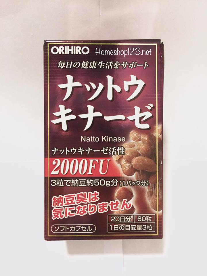 ngân ngừa tai biến nhật bản natto kinase 2000fu